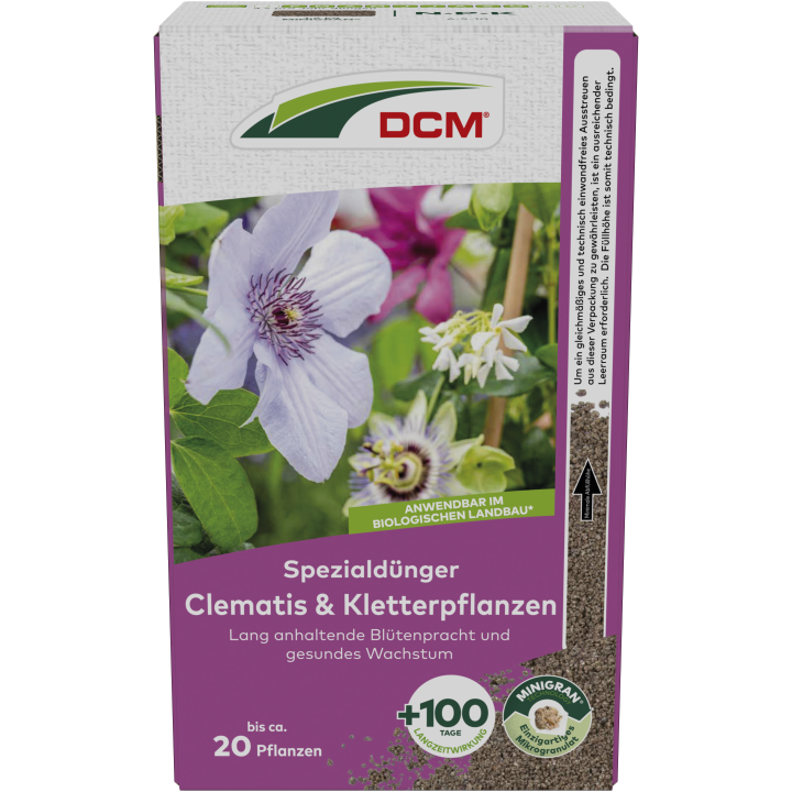 DCM Spezialdünger Clematis & Kletterpflanzen